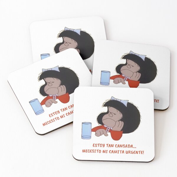 Item preview, Mafalda Quino Comics designed and sold by Elena's Shop.