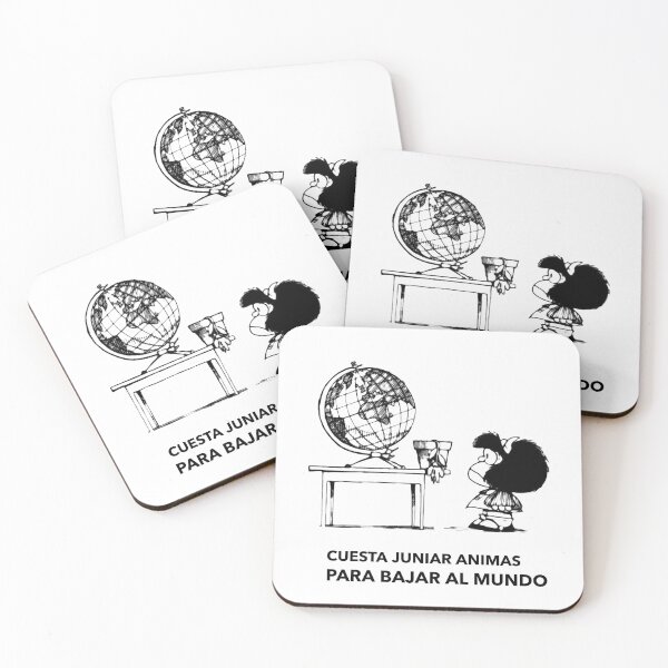 Item preview, Mafalda Quino Comics designed and sold by Elena's Shop.