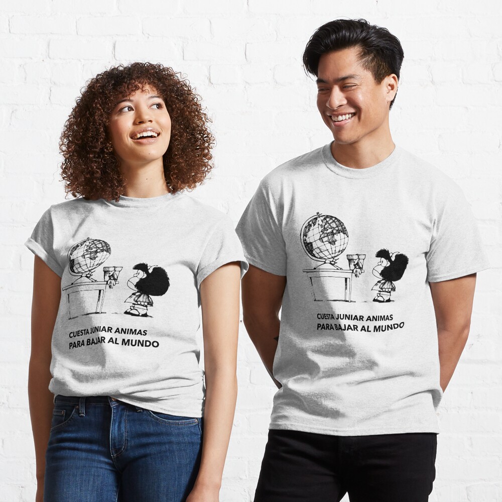 Mafalda Quino Comics Essential T-Shirt for Sale by Elena Bee