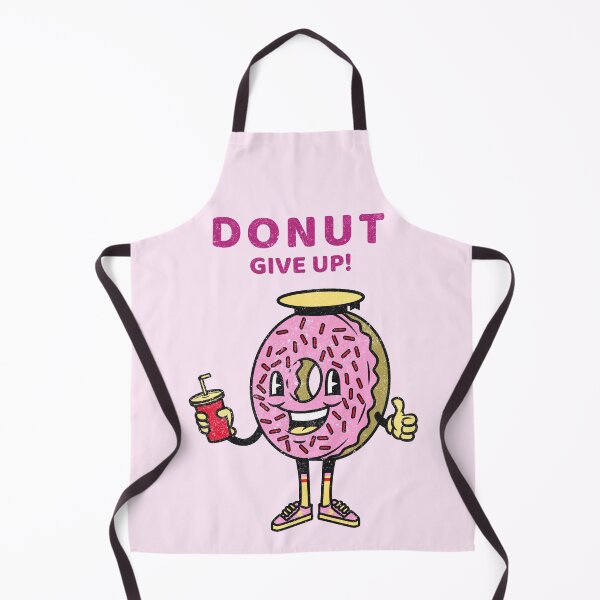 Item preview, DONUT GIVE UP MOTIVATIONAL KAWAII DOUGHNUT PUN designed and sold by gaCh438.
