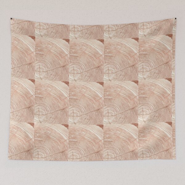 Item preview, Tree Ring Bohemian Minimalism Boho Art designed and sold by EarthBoho.