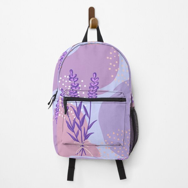 Item preview, Lavender with purple abstract blocks designed and sold by SoulLiving.