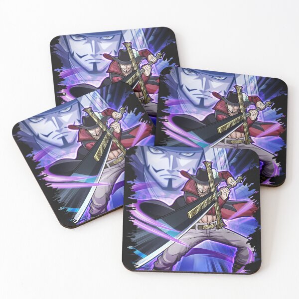 Item preview, One Piece Dracule Mihawk Shichibukai designed and sold by KaizokuAnime.