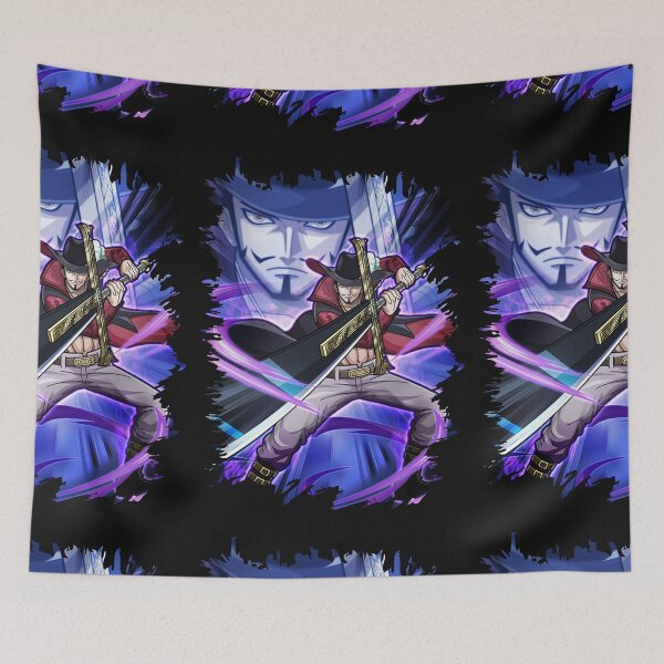 Item preview, One Piece Dracule Mihawk Shichibukai designed and sold by KaizokuAnime.