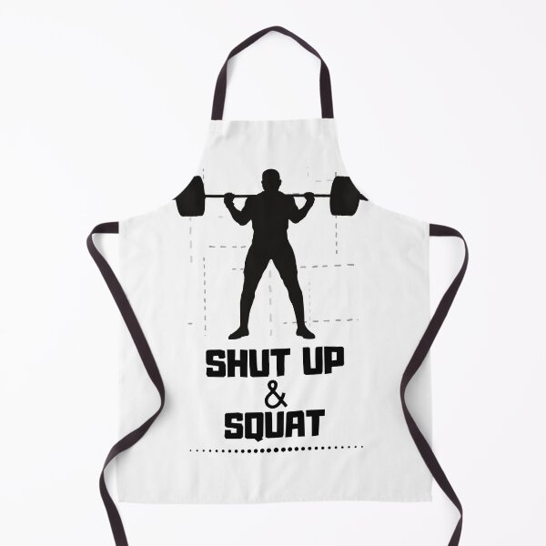 Item preview, Shut Up and SQUAT - Gym Quote designed and sold by LunaDesignsx.