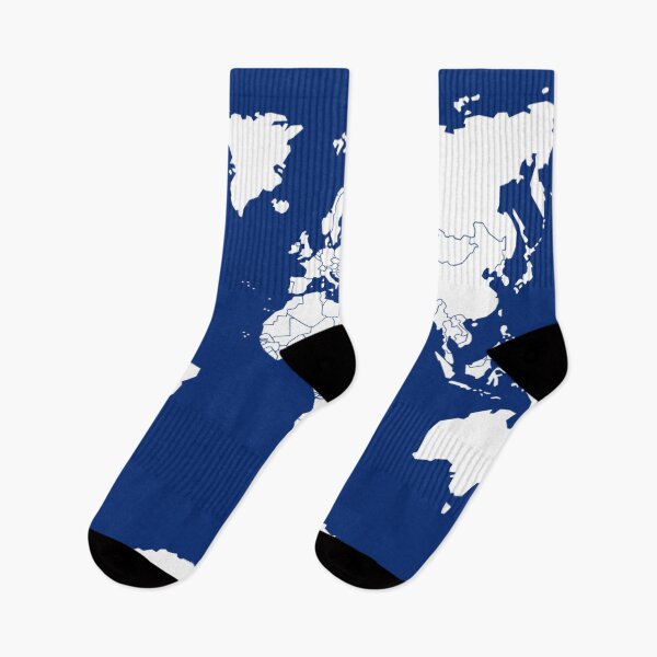 Item preview, Mapa mundial-océano azul designed and sold by Crazy-Jiraffe.