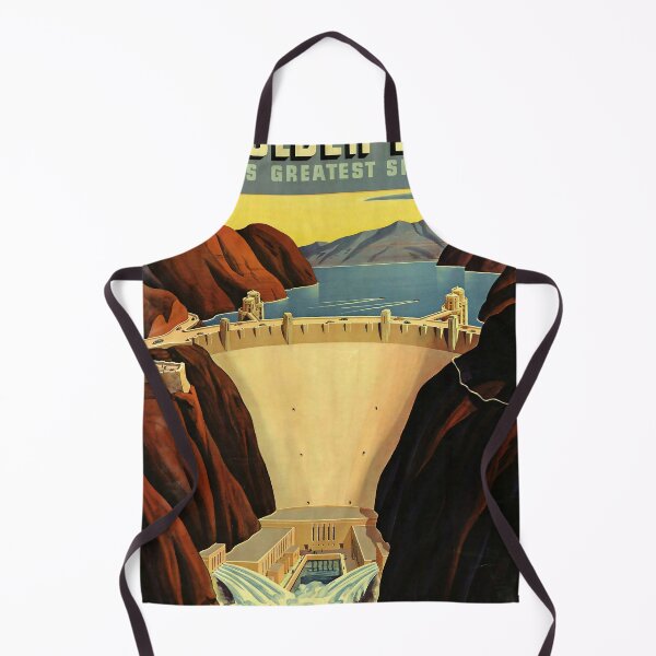 Item preview, See Boulder Dam retro poster designed and sold by CorasPosters.