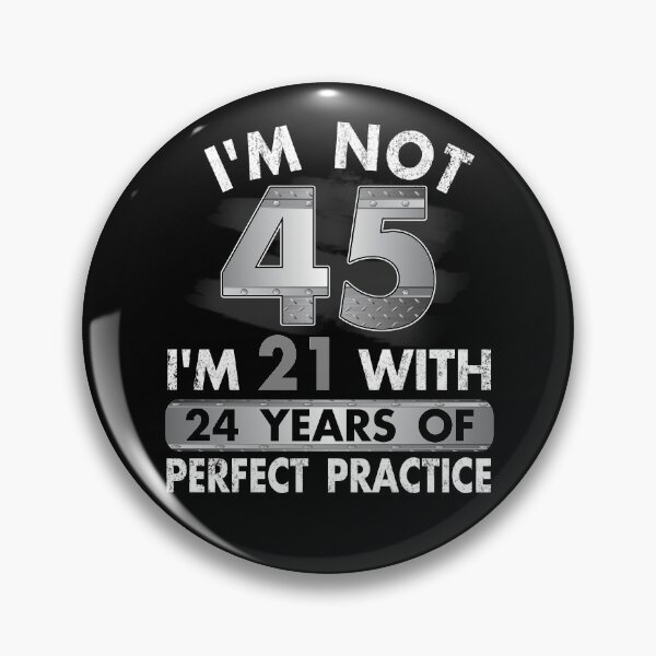Item preview, 45th Birthday Gifts For All Not 45 I'm 21 Perfect T-shirt designed and sold by Simeon	 Dorelus.