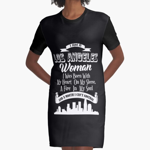 Item preview, Los Angeles Women City Map mask shirt designed and sold by ClamenTaon.