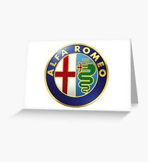 Alfa Romeo Greeting Card