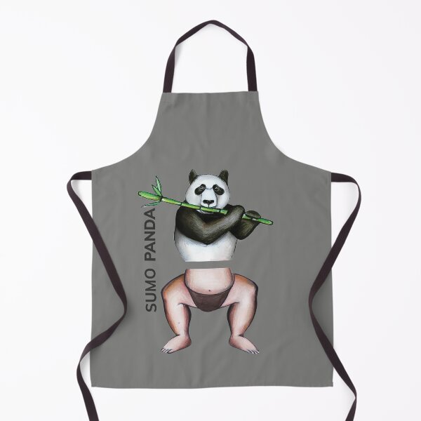 Item preview, SUMO PANDA by FrankenDuo industrial grey designed and sold by FrankenDuo.