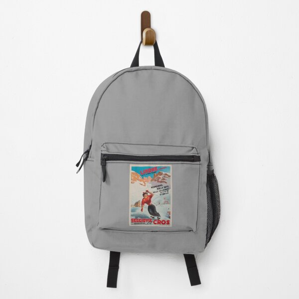 Item preview, Seggiove del Cros retro poster designed and sold by CorasPosters.