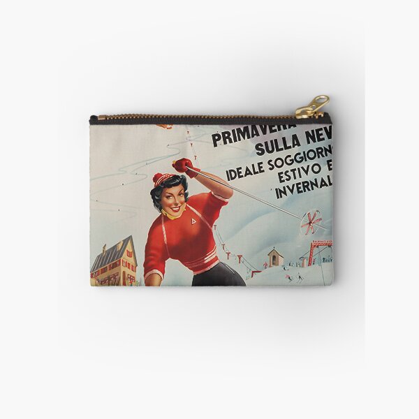Item preview, Seggiove del Cros retro poster designed and sold by CorasPosters.
