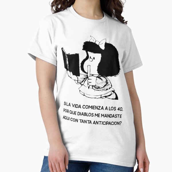 Item preview, Mafalda Quino Comics designed and sold by Elena's Shop.