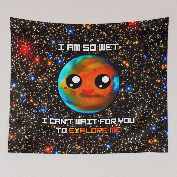 Item preview, Planet Mars Joke | Fun Art designed and sold by Artsy Universe.