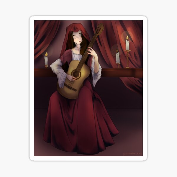 The Memories of the Alhambra - Anyeong Emma Sticker
