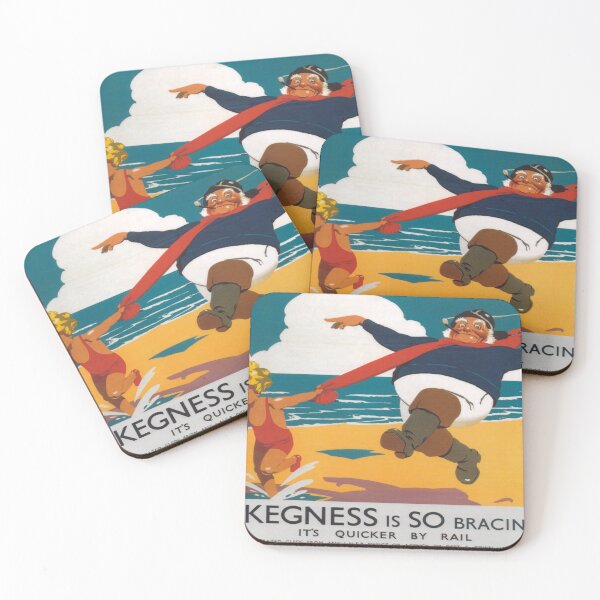 Item preview, Skegness retro poster designed and sold by CorasPosters.