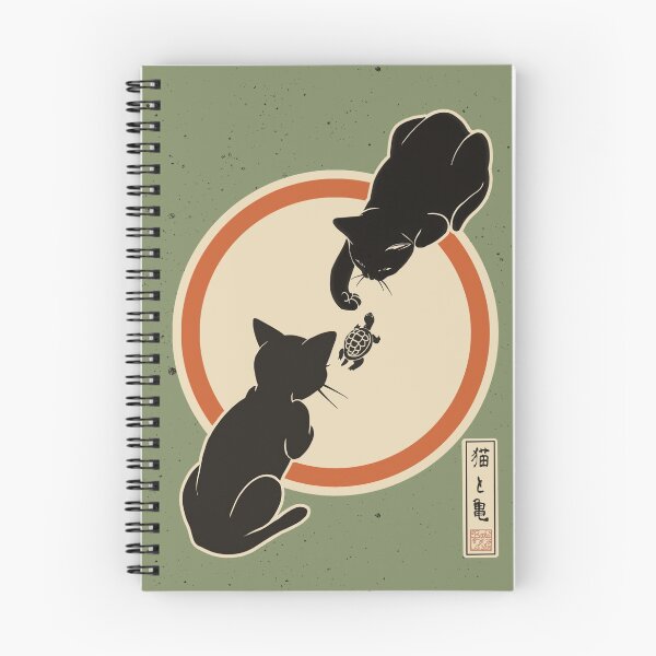 Item preview, Two cats and turtle designed and sold by BATKEI ART.
