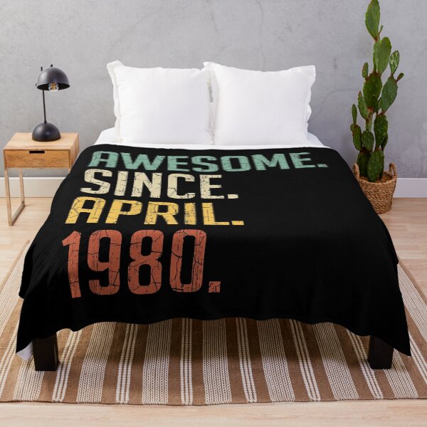 Item preview, Awesome Since April 1980 41st Birthday Gift 41 Years Old Vintage April 1980 designed and sold by Takatv.