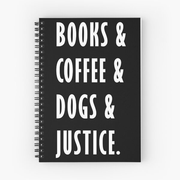 Item preview, Books and Coffee and Dogs and Justice Essential T-Shirts designed and sold by ZYAClothingLine.