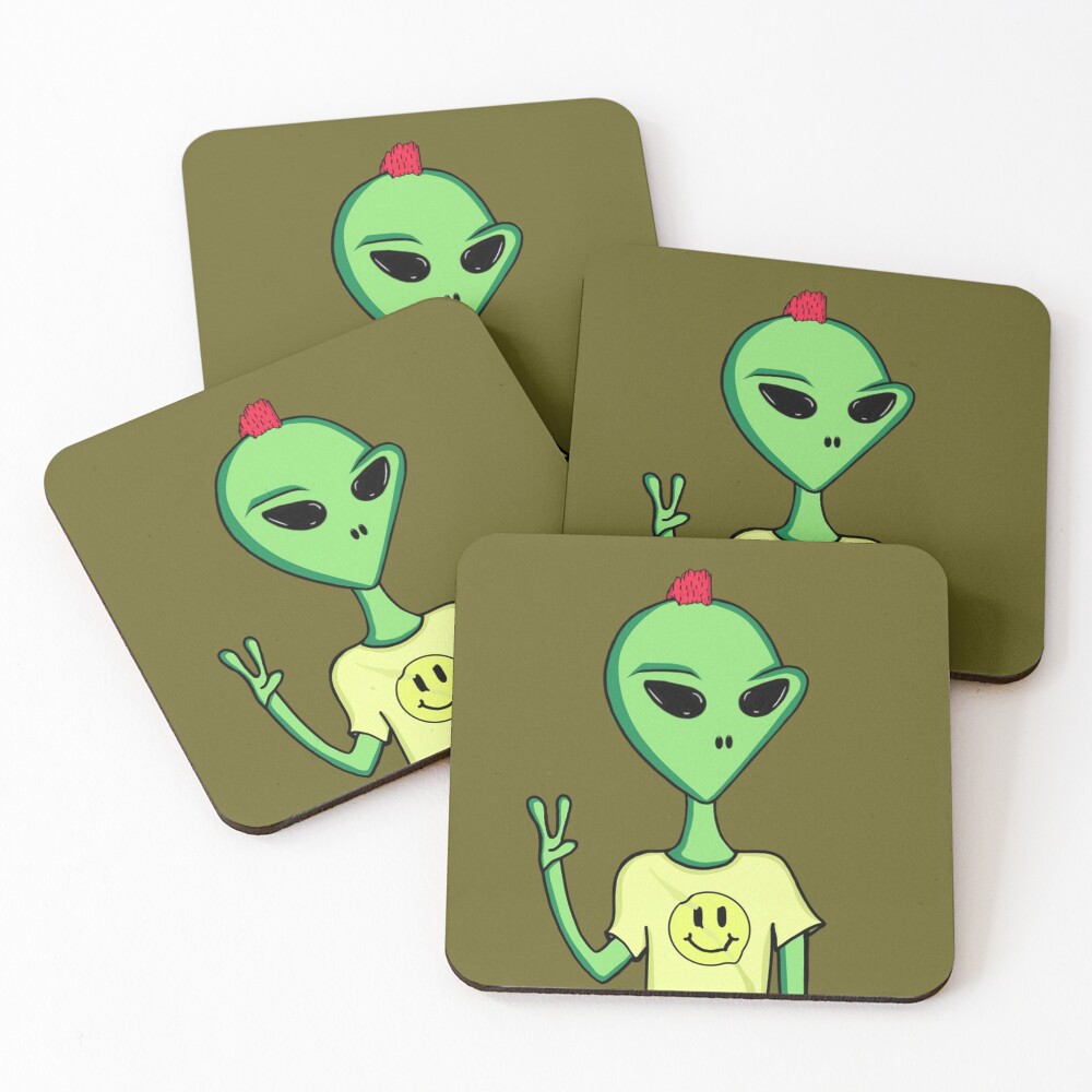 Item preview, Coasters (Set of 4) designed and sold by loopdoodles.