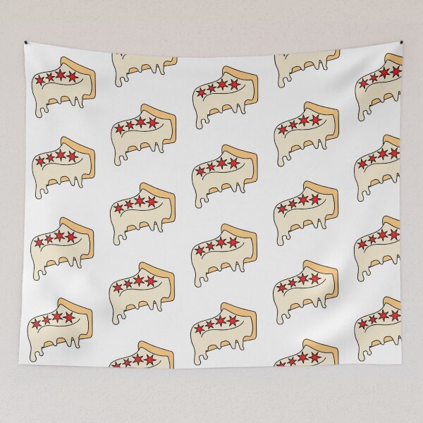 Item preview, Deep Dish Chicago Star Pizza designed and sold by chaszmathieu.