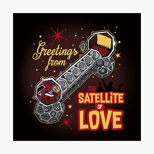 Item preview, Satellite of Love - MST3K designed and sold by teeshirtninja.