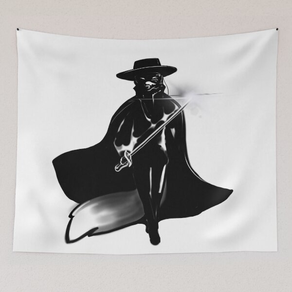 Item preview, El Zorro aka "the Fox" designed and sold by FoxBanditArt.