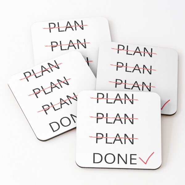 Item preview, Plan - done. Planner sign designed and sold by Miledi.