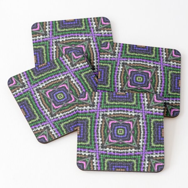 Item preview, Traditional Beads for Africa, African beadwork Squares 2 designed and sold by ZenArt-Fern.