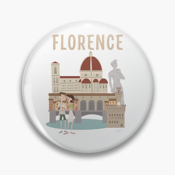 Item preview, Florence Tourist Couple designed and sold by Patrick Scullin.