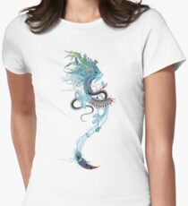 Journeying Spirit (ermine) Women's Fitted T-Shirt