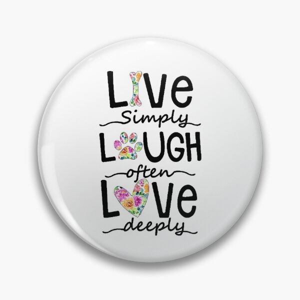 Item preview, Live simply laugh often love deeply designed and sold by AmysSanders.