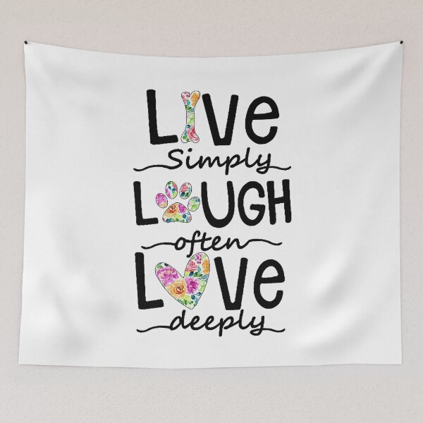 Item preview, Live simply laugh often love deeply designed and sold by AmysSanders.