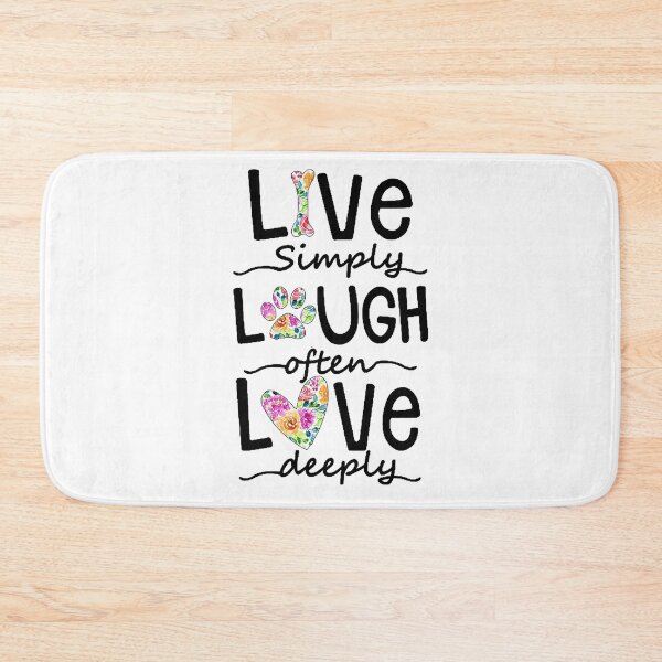 Item preview, Live simply laugh often love deeply designed and sold by AmysSanders.