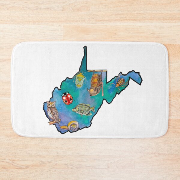 Item preview, West Virginia Wildlife Watercolor designed and sold by Rachel Kenaston.