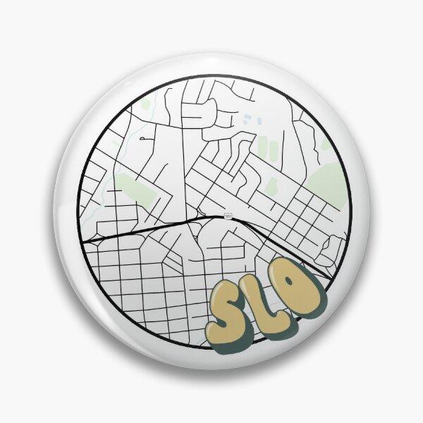 Item preview, Slo map designed and sold by Jen Kurtz.