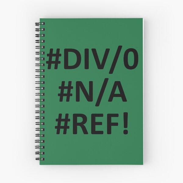 Item preview, Excel - #DIV/0, #N/A, #REF! designed and sold by brzt.