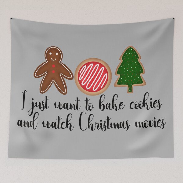 Item preview, Christmas Cookies and Movies designed and sold by ismuggleturtles.