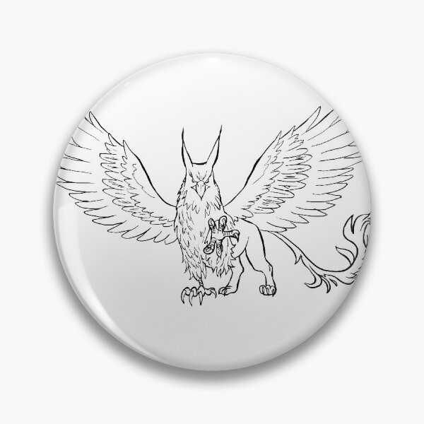 Item preview, Griffin Looks On by Fir Tree Designs designed and sold by FirTreeDesigns.