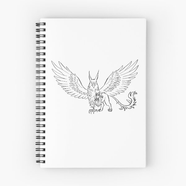 Item preview, Griffin Looks On by Fir Tree Designs designed and sold by FirTreeDesigns.