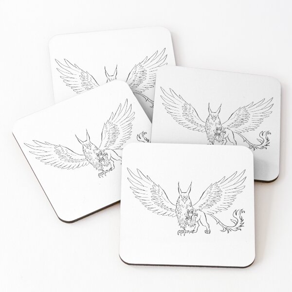 Item preview, Griffin Looks On by Fir Tree Designs designed and sold by FirTreeDesigns.