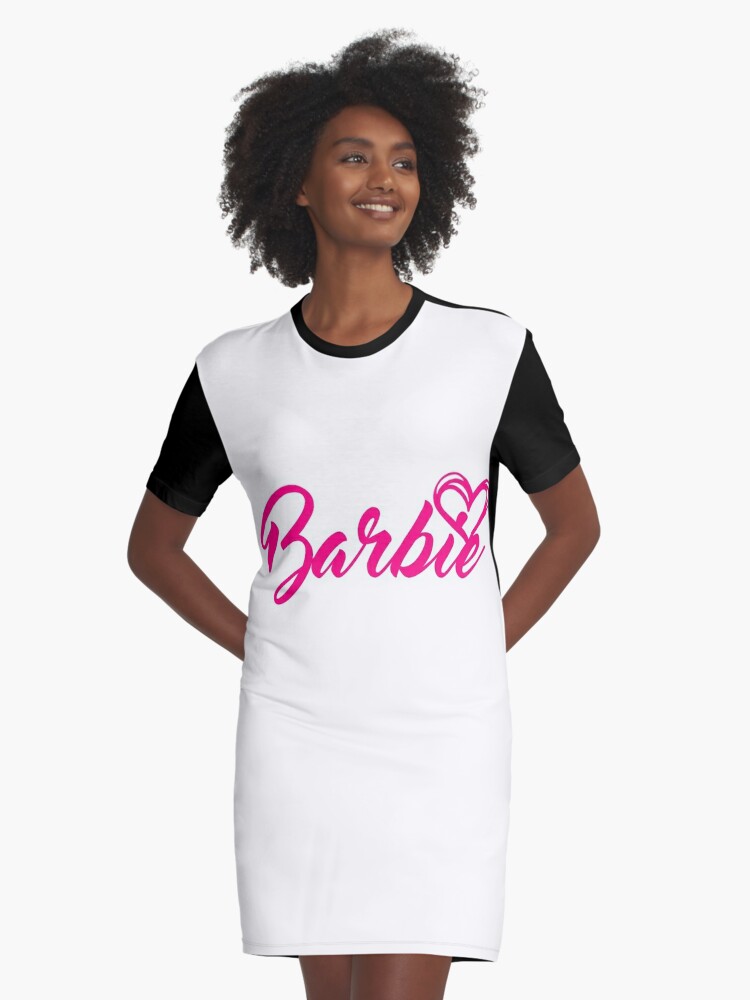 Vestido camiseta for Sale con la obra «barbie, camisa de barbie, ropa de barbie hecha mano, camisetas sin mangas de entrenamiento para mujer, camisetas sin mangas de yoga, camiseta de Barbie,