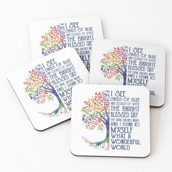 Item preview, I see skies of blue and clouds of white The bright blessed day designed and sold by CoreysRamos.