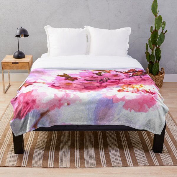 Artikelvorschau, Blüten von rosa und weiß entworfen und verkauft von Hurasham.