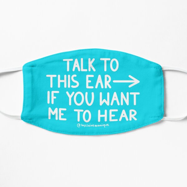 Talk to the Ear Right Sided Deafness SSD Mask