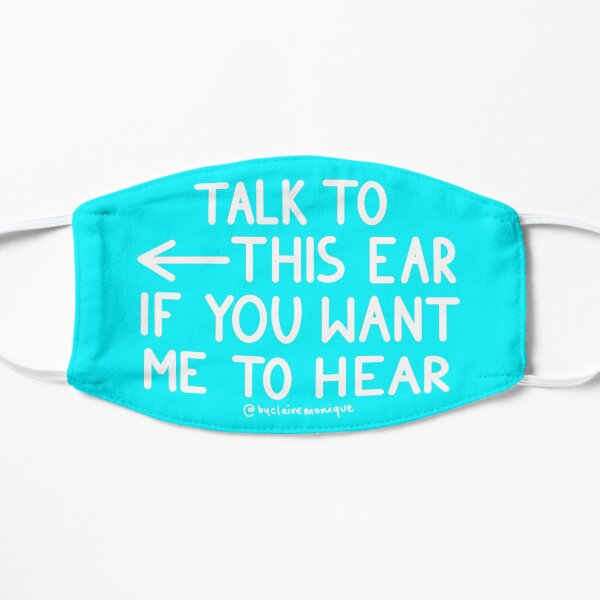 Talk to the Ear Left Sided Deafness SSD Mask