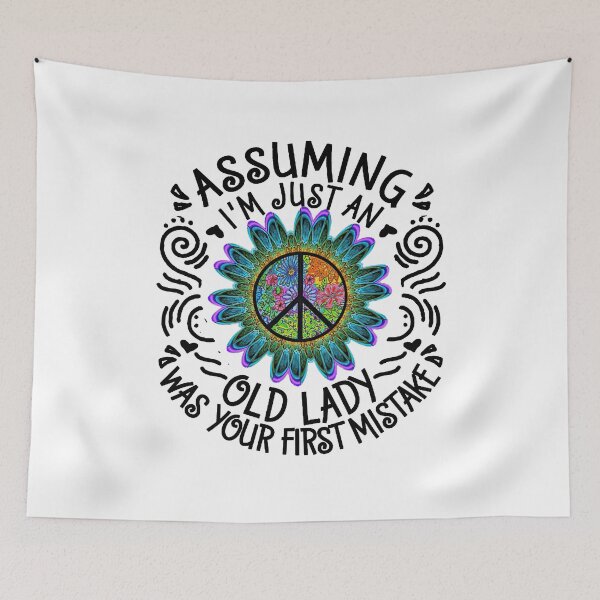Item preview, Assuming Im just an old lady was your first mistake  designed and sold by ShirleysNichols.