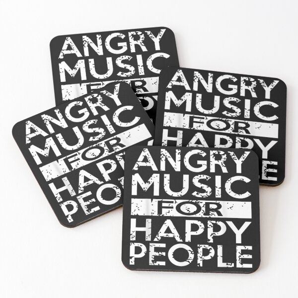 Item preview, Angry Music For Happy People Heavy Metal Hard Rock designed and sold by davidtornado22x.