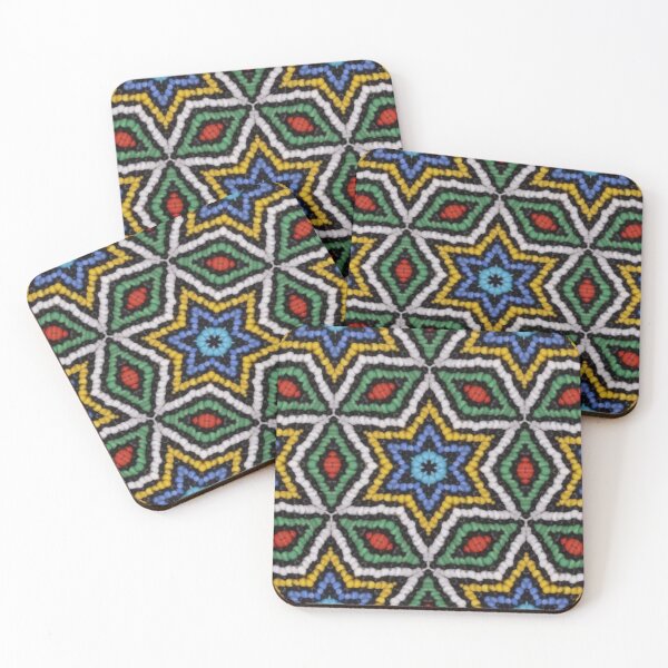Item preview, Traditional Beads for Africa, African beadwork Stars 1 designed and sold by ZenArt-Fern.